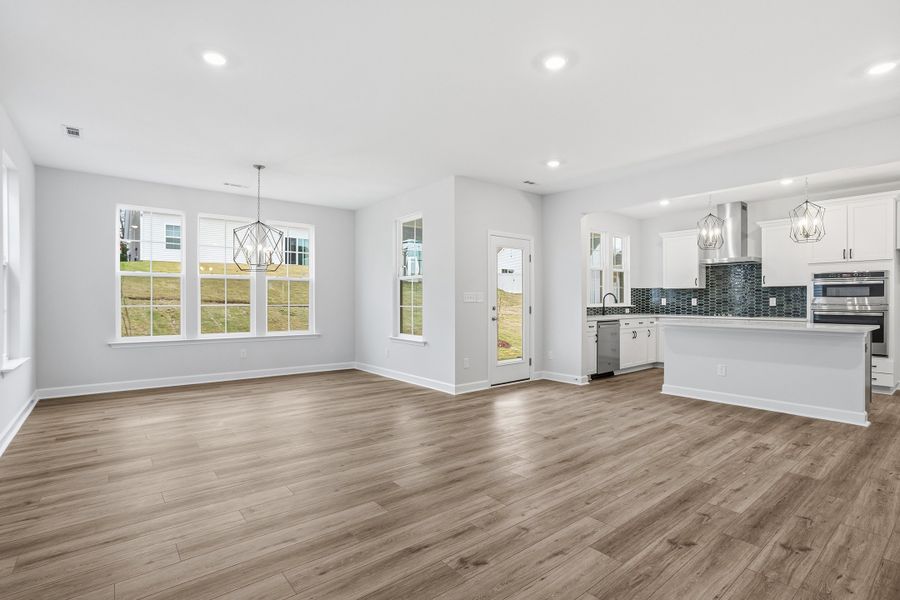 Spacious, unfurnished interior of a new home in Renaissance at White Oak, Garner (Image 17).
