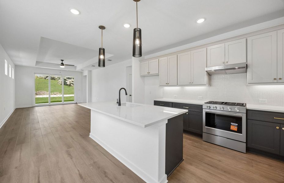 Furnished interior view inside a new home in Sun City Texas, Georgetown (Image 9).