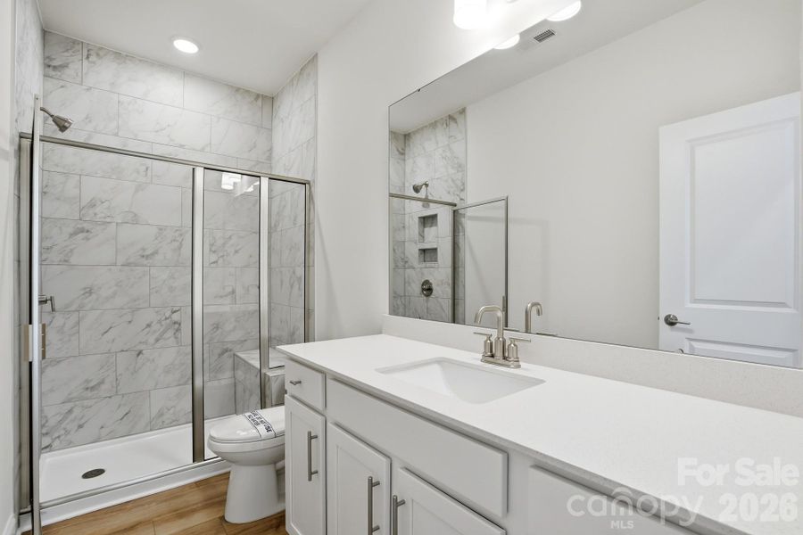 Furnished interior view inside a new home in Villas at Prestwick, Mooresville (Image 5).