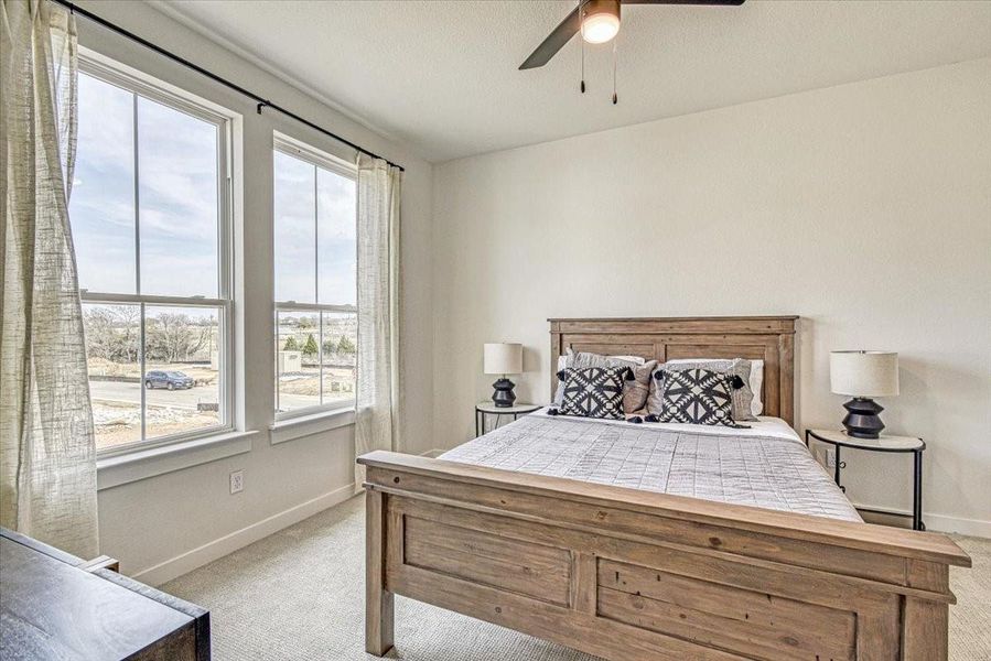 Furnished interior view inside a new home in Townhomes at Gattis, Round Rock (Image 24). Furnished interior view inside a new home in Townhomes at Gattis, Round Rock (Image 24).