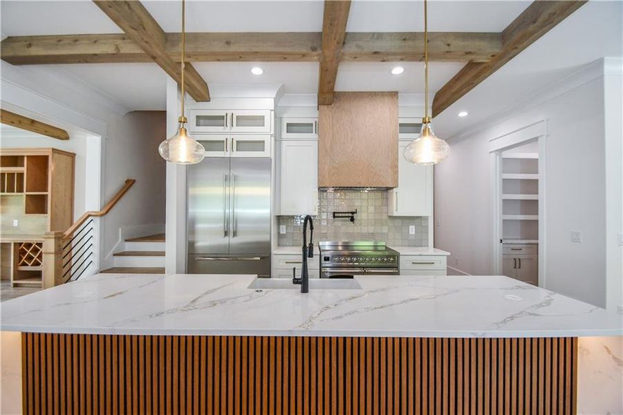 Furnished interior view inside a new home in , Hoschton (Image 8).