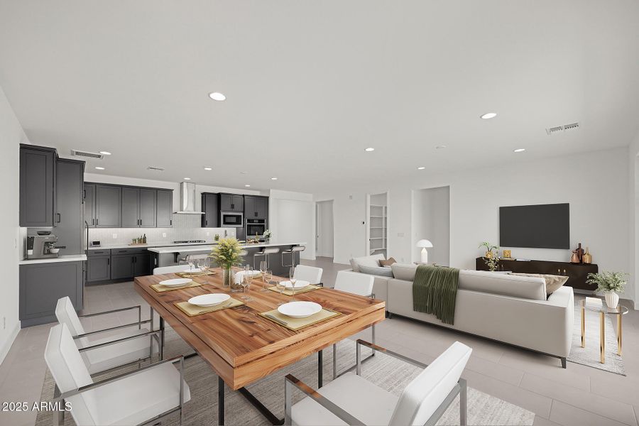 Kitchen, Dining area & Great room_final