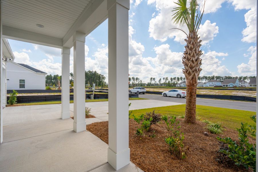 Exterior details and patio area of a home in , Summerville (Image 30).