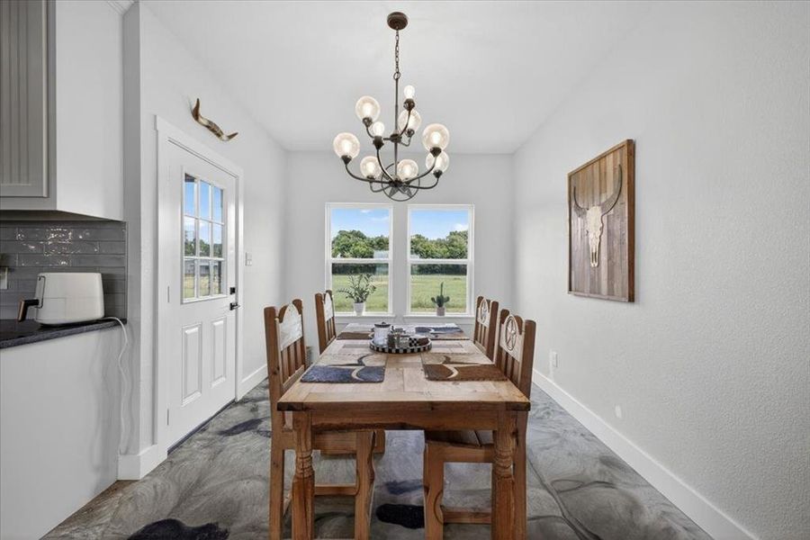 Furnished interior view inside a new home in , Poolville (Image 24).