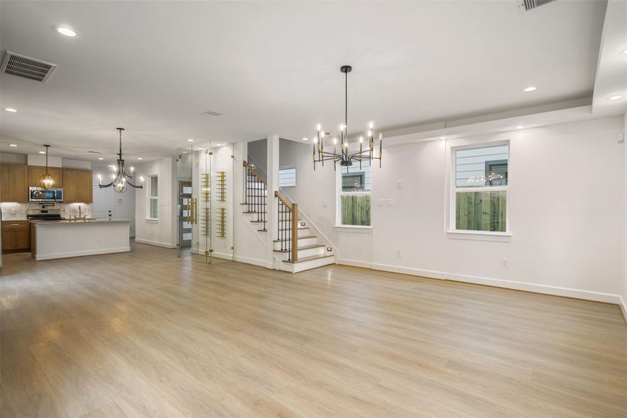 Furnished interior view inside a new home in , Houston (Image 13). Furnished interior view inside a new home in , Houston (Image 13).