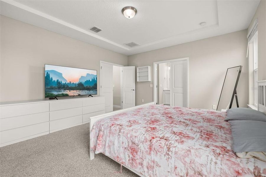 Furnished interior view inside a new home in Highland Ridge, Winter Garden (Image 48).