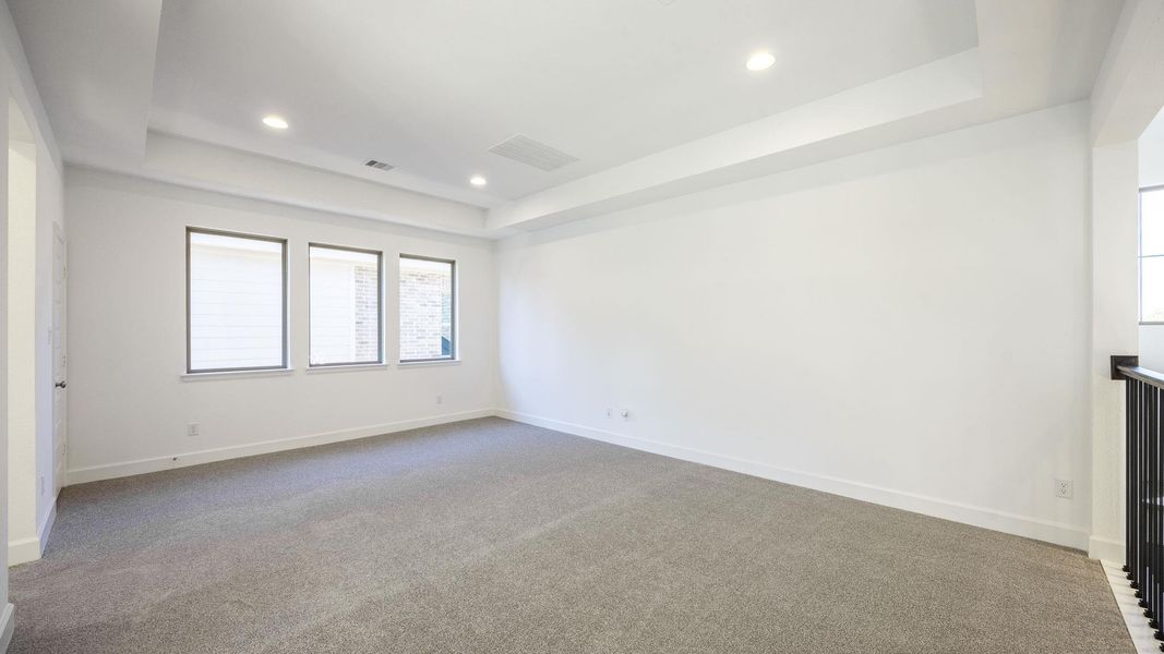 Spacious, unfurnished interior of a new home in Parmer Ranch 50', Georgetown (Image 17).