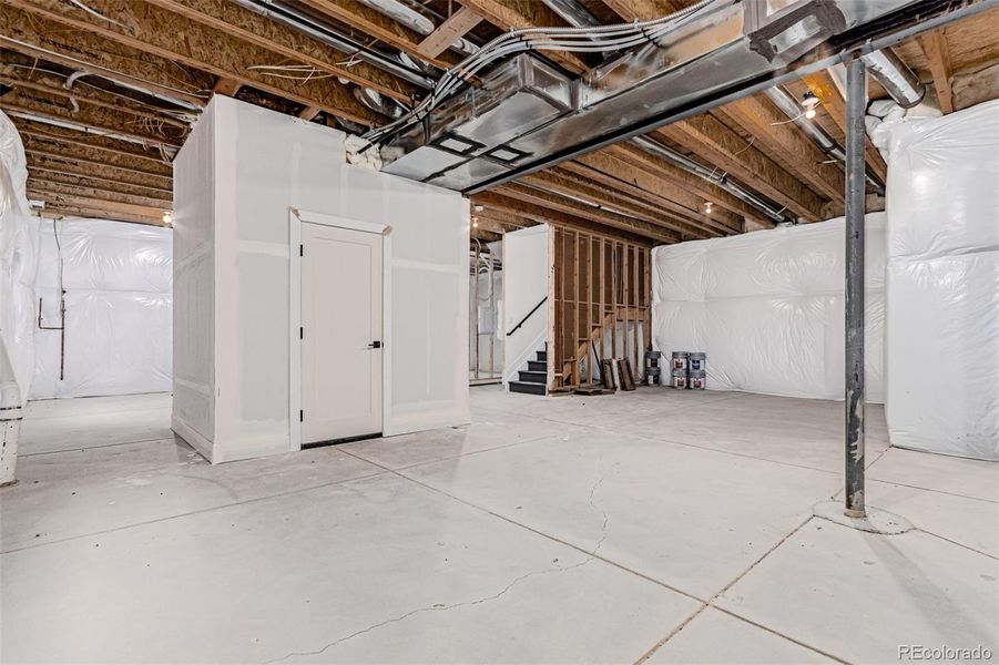 In-progress construction of a new home in West Grange, Longmont, CO (Image 37).