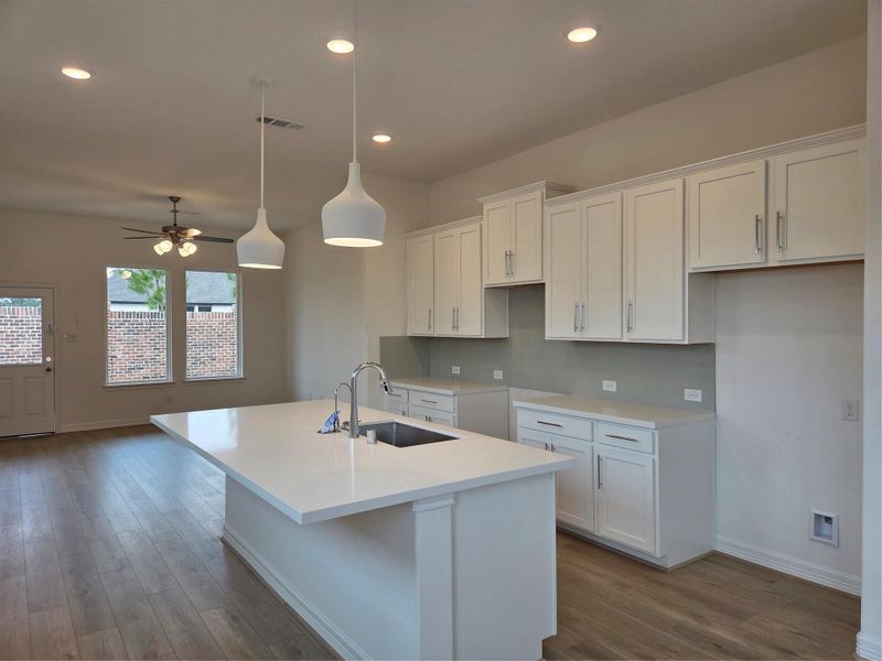 Furnished interior view inside a new home in Emory Glen, Magnolia (Image 12).