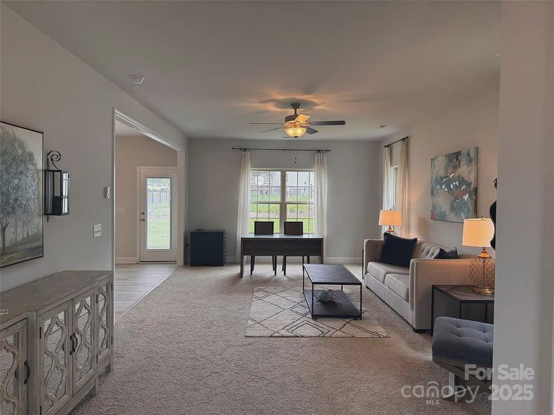 Furnished interior view inside a new home in Village at Parkside, Gastonia (Image 7).