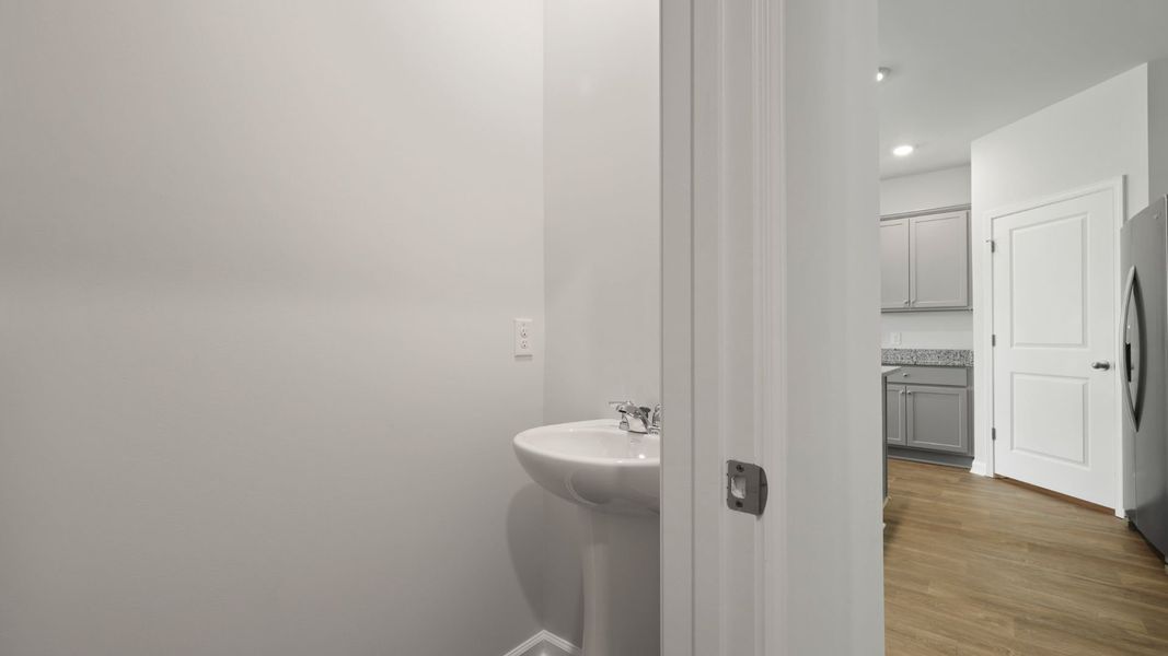 Representative unfurnished interior of a home built from the ELLE by D.R. Horton in Lakeview at Kitfield, Moncks Corner (Image 16).