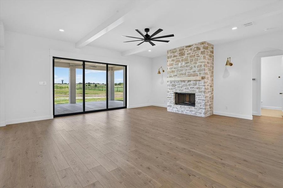 Spacious, unfurnished interior of a new home in , Godley (Image 22).