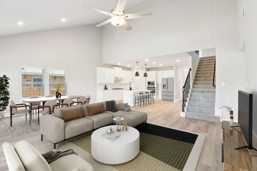 Photo is not of the actual home, but is an inspirational photo of builder’s model home and may depict options, furnishings, and/or decorator features that are not included. Photo is not of the actual home, but is an inspirational photo of builder’s model home and may depict options, furnishings, and/or decorator features that are not included.