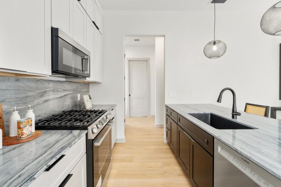 Furnished interior view inside a new home in , Austin (Image 6).
