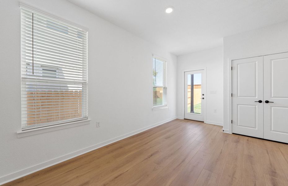 Spacious, unfurnished interior of a new home in Woodside, Georgetown (Image 39). Spacious, unfurnished interior of a new home in Woodside, Georgetown (Image 39).