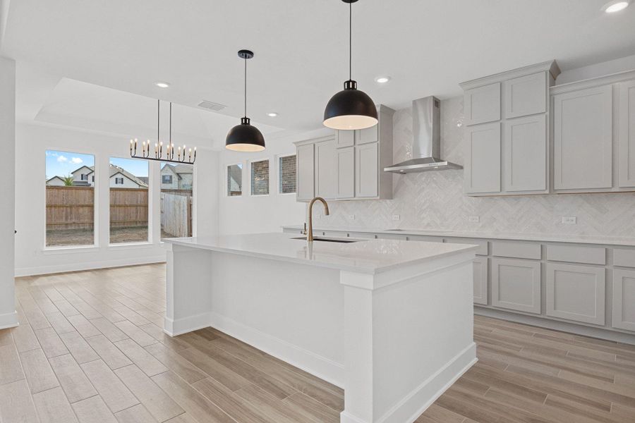 Furnished interior view inside a new home in Flora, Hutto (Image 4).