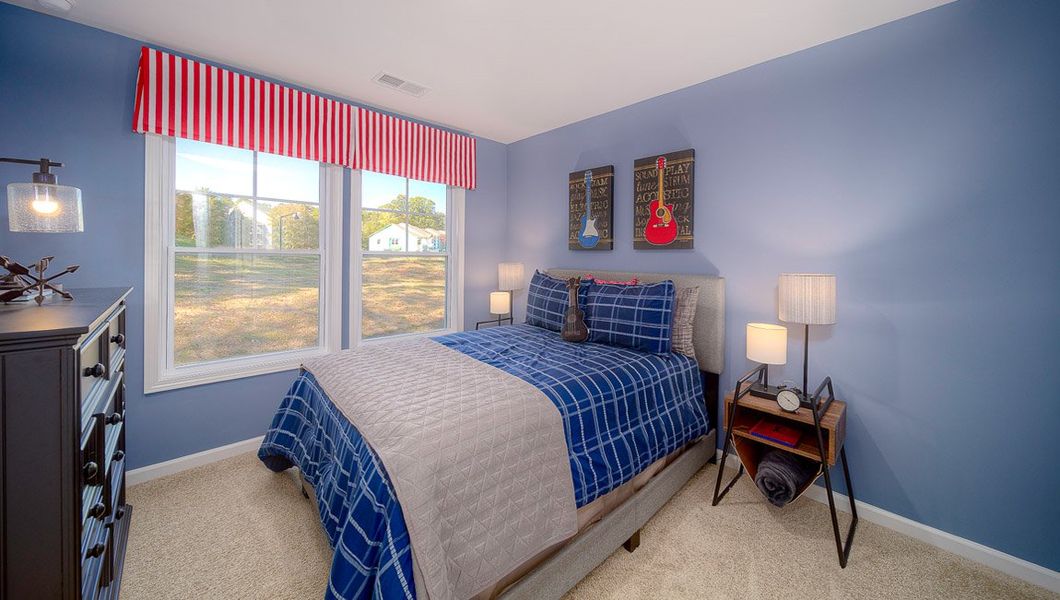 Furnished interior view inside a new home in The Townes at Stonecrest, Hendersonville (Image 28).