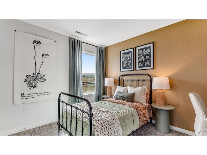Furnished interior view inside a new home in Prairie Song, Windsor (Image 40).