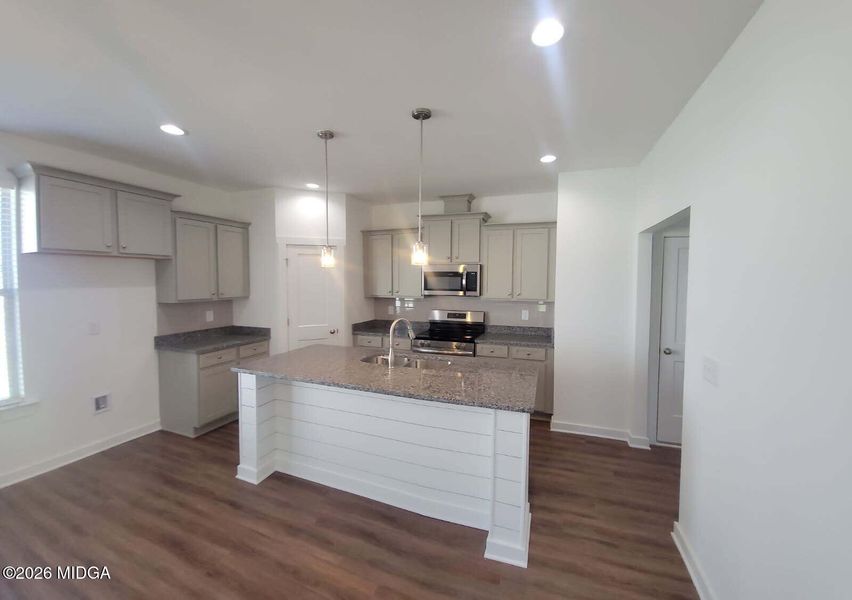 Furnished interior view inside a new home in Langston Place, Perry (Image 5).