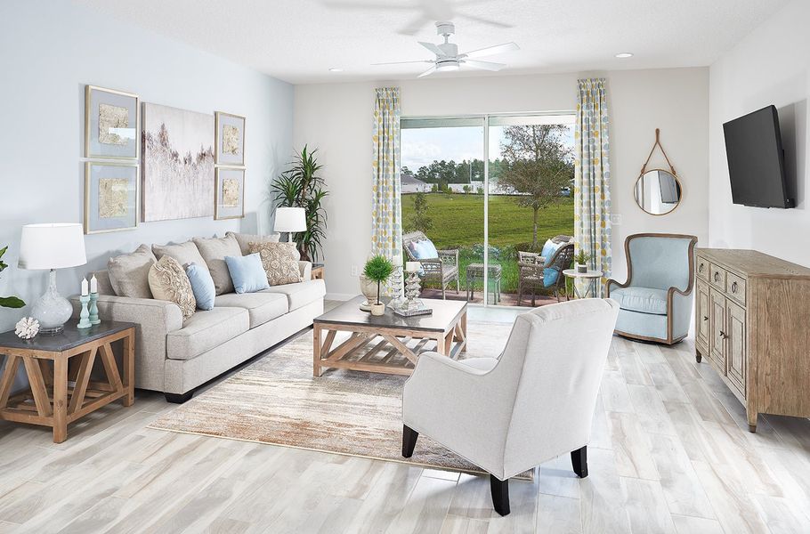 Representative furnished interior of a home built from the Margate II by Park Square Residential in The Sanctuary at Seaire, Parrish (Image 19). Representative furnished interior of a home built from the Margate II by Park Square Residential in The Sanctuary at Seaire, Parrish (Image 19).