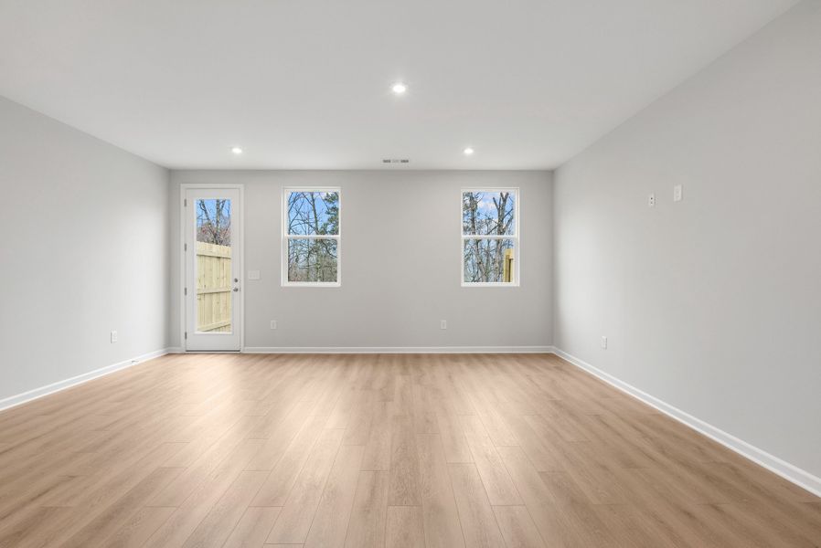 Representative unfurnished interior of a home built from the The Durant A by Davidson Homes LLC in Stegall Village, Emerson (Image 15).
