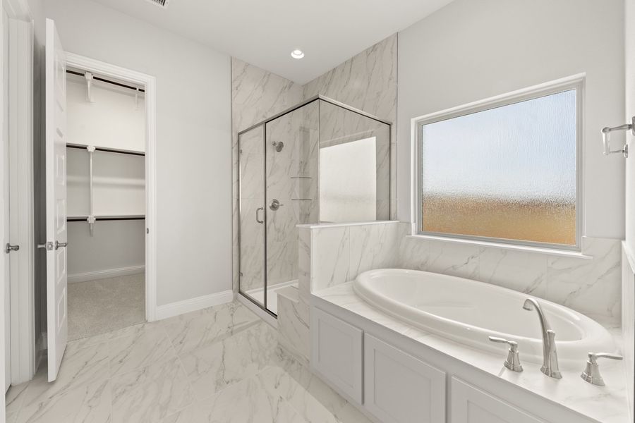 Furnished interior view inside a new home in Brookshire at Legacy Hills, Celina (Image 13).