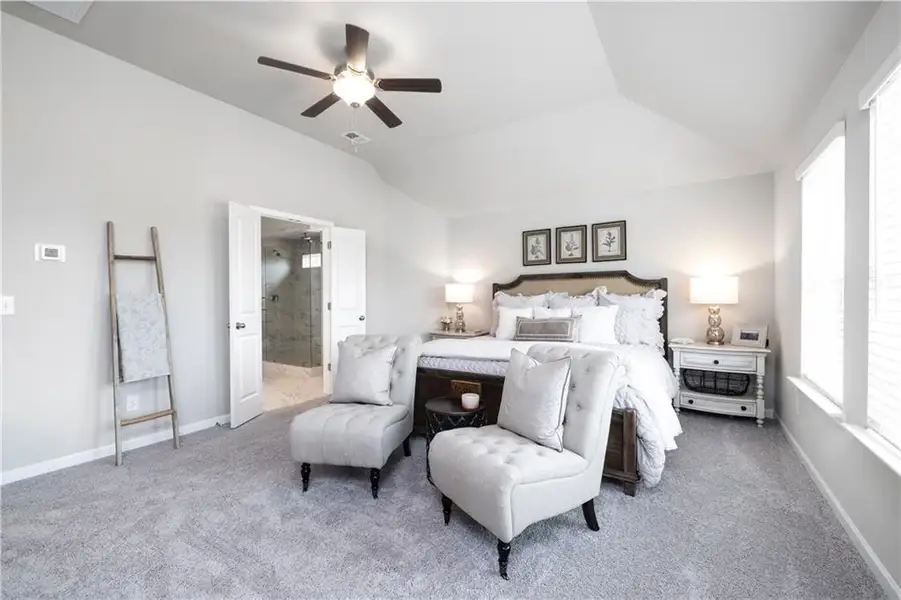 Furnished interior view inside a new home in Etowah Landing, Ball Ground (Image 10).