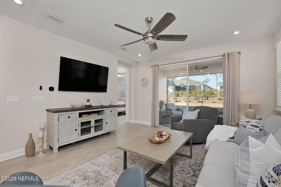 Furnished interior view inside a new home in , St. Johns (Image 8). Furnished interior view inside a new home in , St. Johns (Image 8).