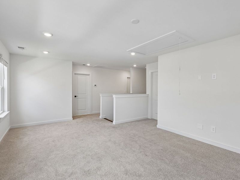 Spacious, unfurnished interior of a new home in Benders Cove - Premier Series, Mount Juliet (Image 13). Spacious, unfurnished interior of a new home in Benders Cove - Premier Series, Mount Juliet (Image 13).