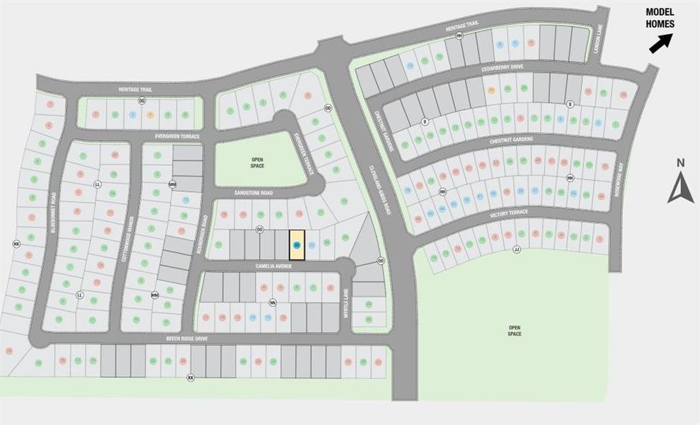 The Ridge at Northlake Site Map The Ridge at Northlake Site Map