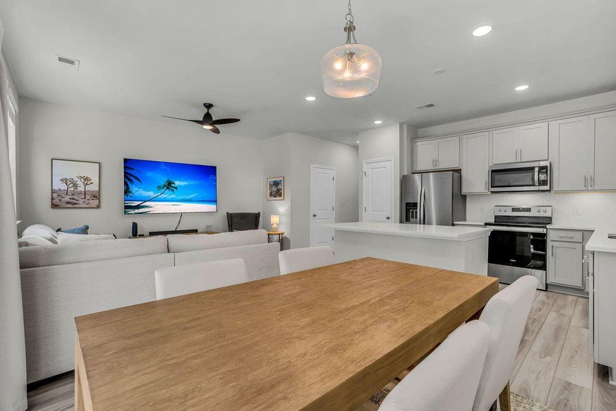 Furnished interior view inside a new home in , North Charleston (Image 25).