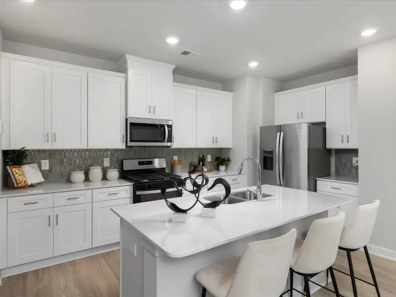 Furnished interior view inside a new home in Avalon Place - Classic Series, Durham (Image 3).