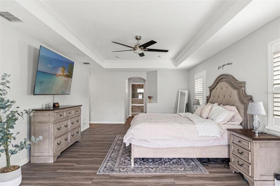Furnished interior view inside a new home in , Weeki Wachee (Image 41).