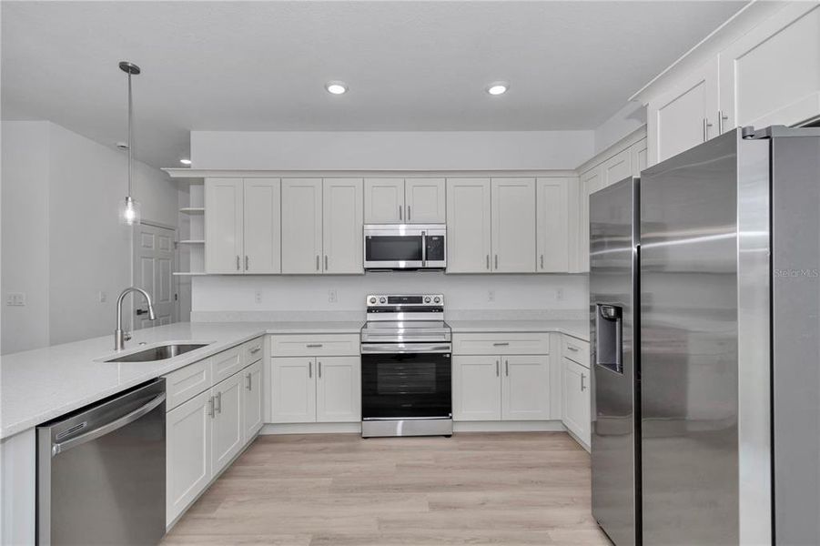 Furnished interior view inside a new home in , Ocala (Image 8).