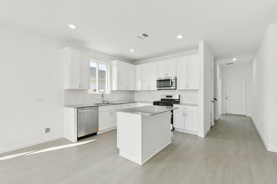 Furnished interior view inside a new home in Windcress, Baytown (Image 5).