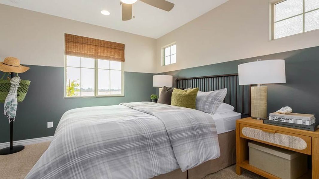 Representative furnished interior of a home built from the Paisley by Taylor Morrison in Stonehaven, Glendale (Image 32).