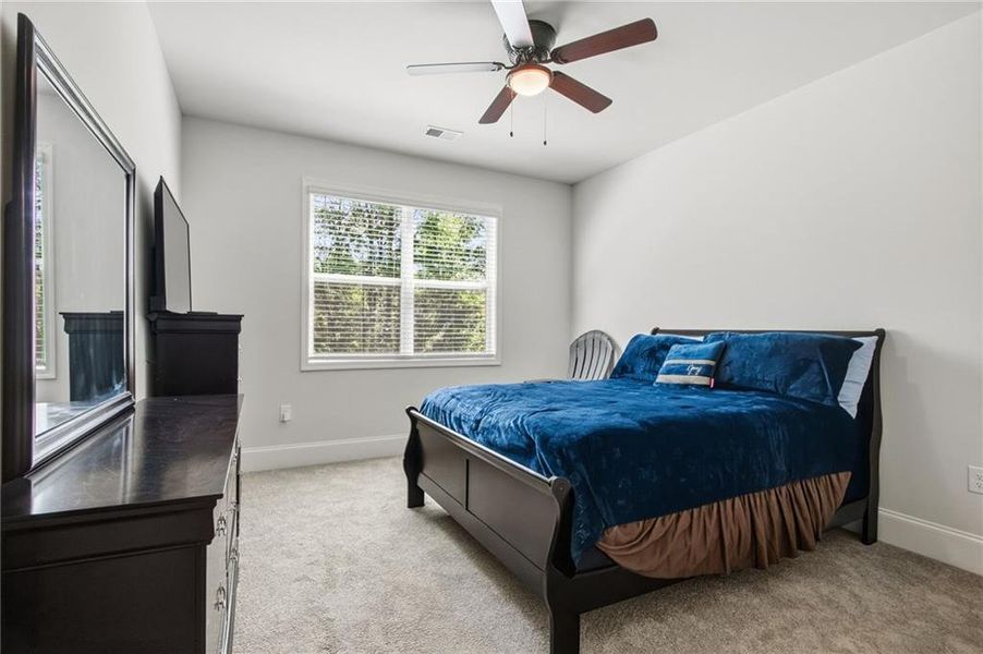 Furnished interior view inside a new home in , Newnan (Image 51).