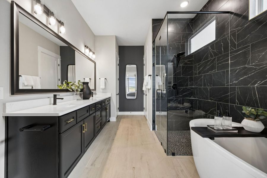 Representative furnished interior of a home built from the Stellar by Del Webb in Del Webb Bridgeland, Cypress (Image 6).