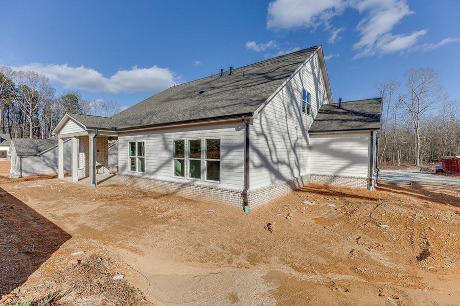 In-progress construction of a new home in , Cumming, GA (Image 18). In-progress construction of a new home in , Cumming, GA (Image 18).