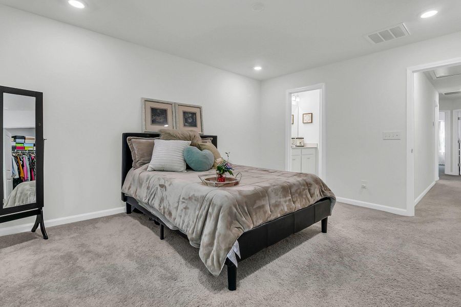 Furnished interior view inside a new home in Boykins Run Townhomes, Moncks Corner (Image 11). Furnished interior view inside a new home in Boykins Run Townhomes, Moncks Corner (Image 11).