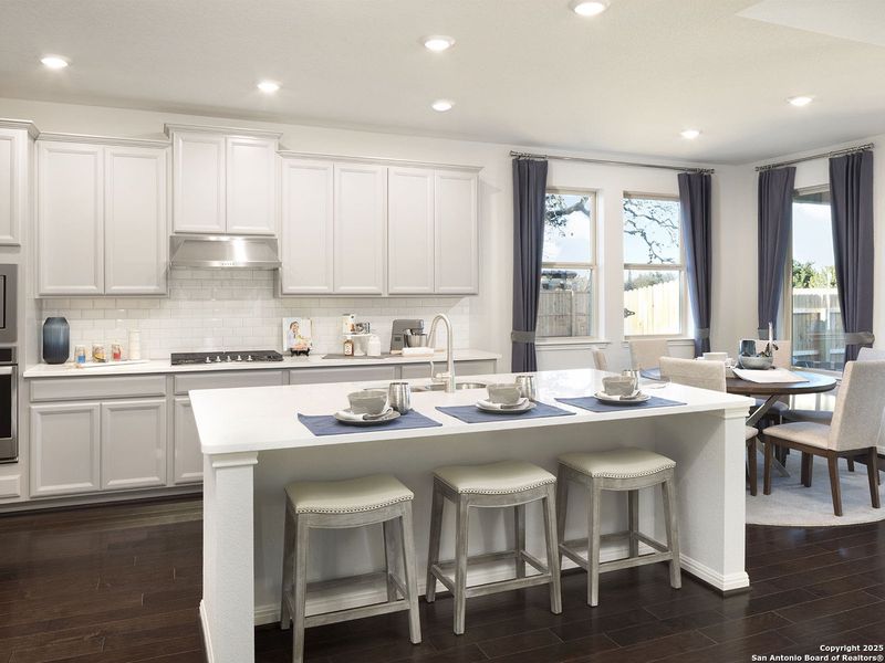 Furnished interior view inside a new home in Carmel Ranch, Schertz (Image 9). Furnished interior view inside a new home in Carmel Ranch, Schertz (Image 9).