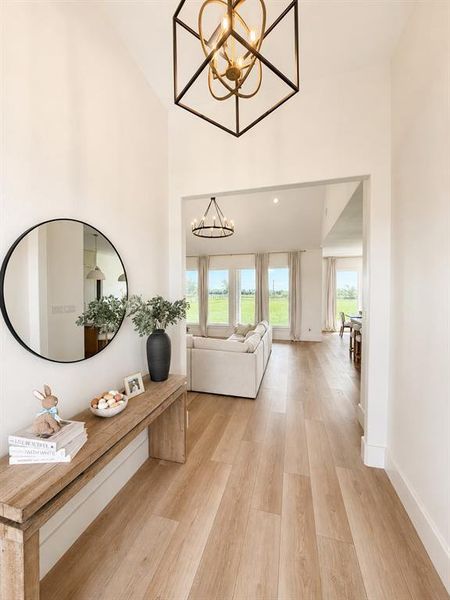 Furnished interior view inside a new home in , Whitesboro (Image 5).