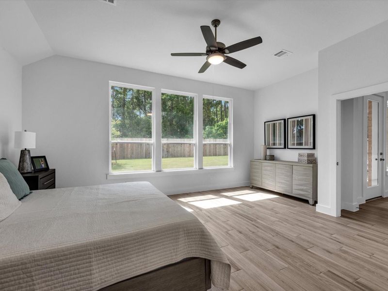 Furnished interior view inside a new home in Clopton Farms, Montgomery (Image 5).
