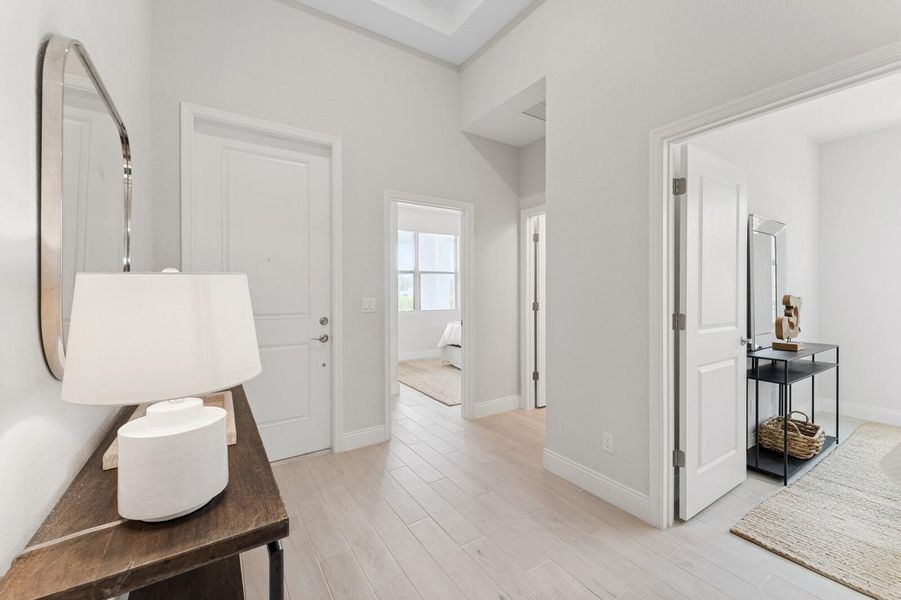 Furnished interior view inside a new home in , Port St. Lucie (Image 24).