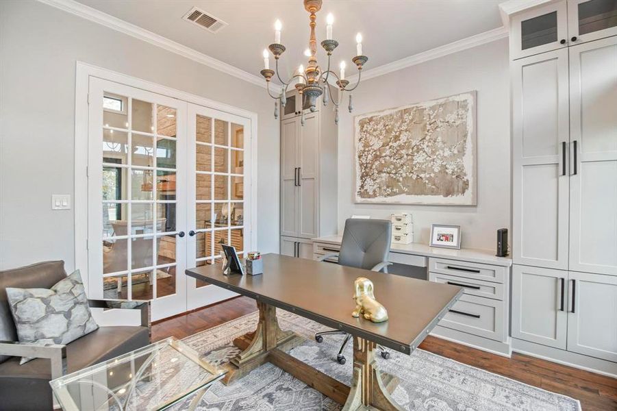 Furnished interior view inside a new home in , Bullard (Image 28).