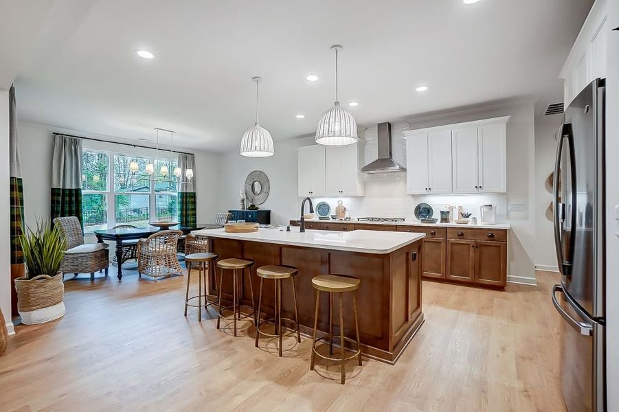 Representative furnished interior of a home built from the Dawson by Niblock Homes in Red Hill, Concord (Image 5).
