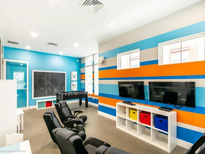 Furnished interior view inside a new home in , Kissimmee (Image 28).