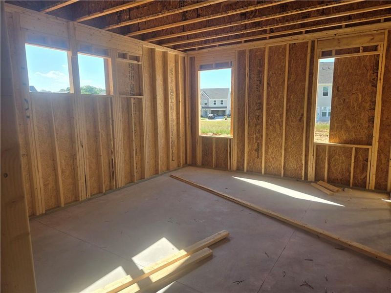 In-progress construction of a new home in Twin Lakes, Hoschton, GA (Image 6).