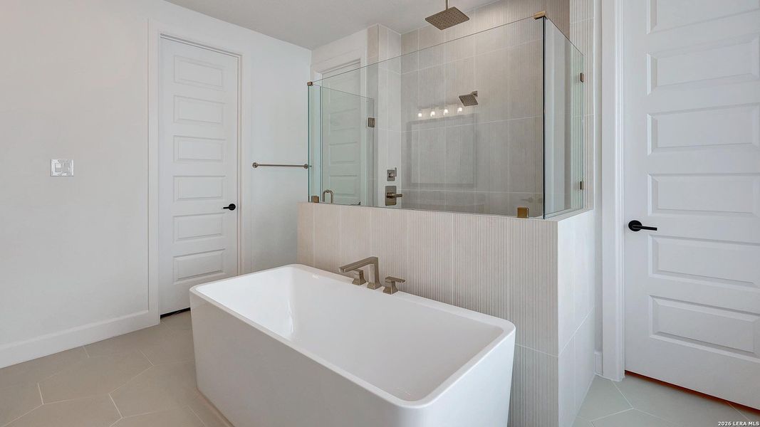 Furnished interior view inside a new home in The Dominion, San Antonio (Image 16).