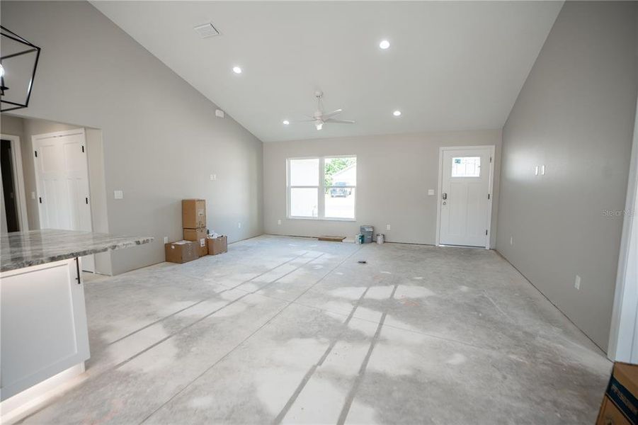 In-progress construction of a new home in , Dunnellon, FL (Image 29).